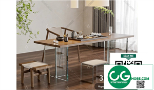 Tea Room 96 3D Model